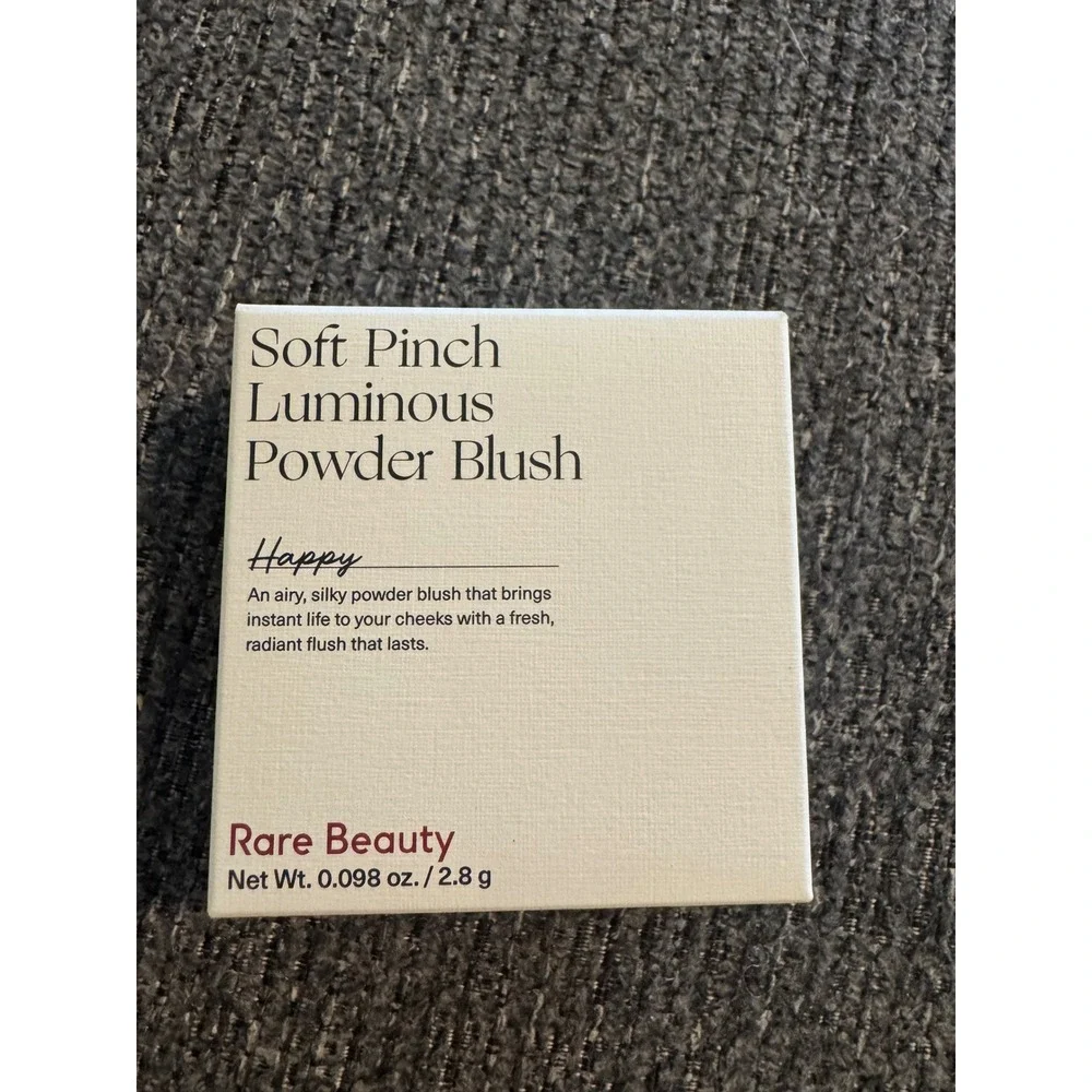 Rare Beauty Soft Pinch Luminous Powder Blush Happy Pink Shimmer 2.8g